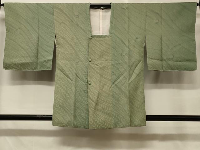 長閑やかさ屋御召しもの＃染めつける家 岩浅公展 道中着 被子植物文 暈し染め 正絹 珠玉 CABE5202インチ