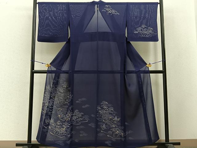 平和屋着物＊夏物 訪問着 絽 茶屋辻 金彩 正絹 逸品 BAAW5068hj｜平和屋 10,132円