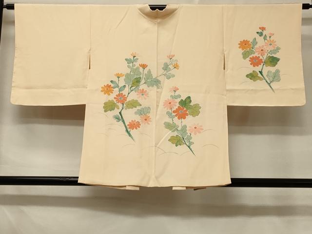 長閑やかさ屋御召しもの＃羽織 墨付き 枝花文 正絹 珠玉 未当て嵌める CABD7941インチ