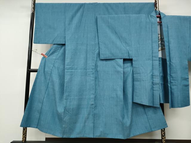 長閑やかさ屋御召しもの●成人男性 紬 合奏団 霞文 正絹 珠玉 CABD7448ut