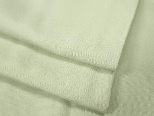 平和屋着物●上質な色無地 白緑色 正絹 逸品 CABE6942ut|平和屋