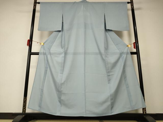 長閑やかさ屋御召しもの＊洗える最飛び切り御召しもの ＜英＞はなぶさ謹製 夏物 色無地 絽 秘盛りだくさん 洗える御召しもの AABD6581jd