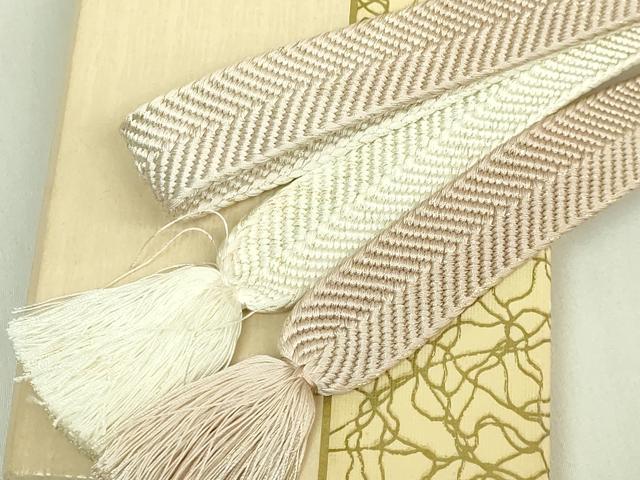 平和屋着物●極上　有職組紐道明　帯締め　笹浪組　金糸　宮内庁御用　国立博物館御用　東京芸術大学御用　逸品　DZAA11778kh6｜平和屋