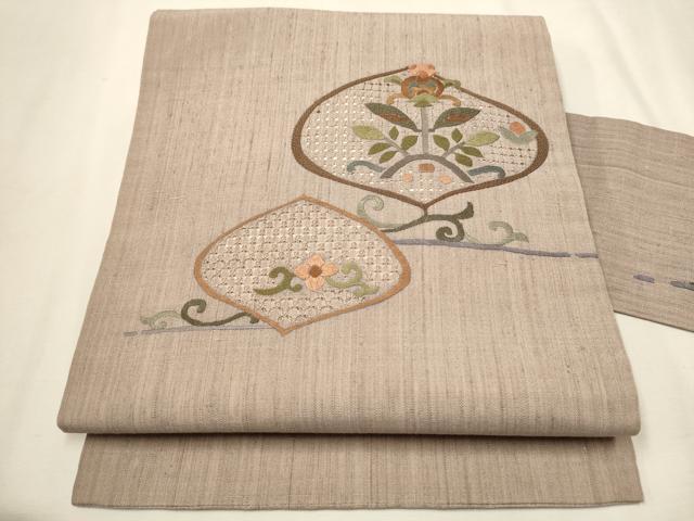 名古屋帯 中国三大刺繍 相良刺繍 素敵なデザイン 九寸 着物 正絹T-8170 楽天市場】平和屋着物○中国三大刺繍 相良刺繍 総刺繍 九寸