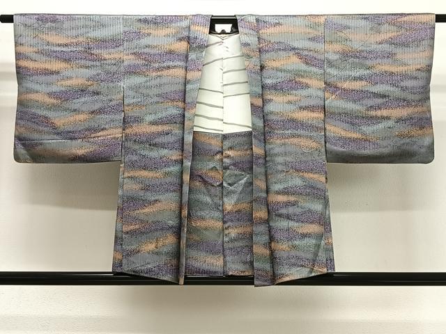 長閑やかさ屋御召しもの＃羽織 霞文 暈し染め 正絹 珠玉 CABG3848ua