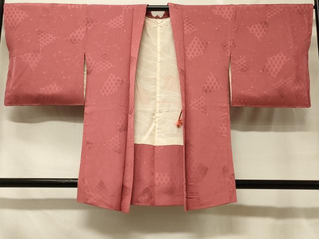 長閑やかさ屋御召しもの＃羽織 切嵌吉祥地紋 暈し染め 正絹 珠玉 未当て嵌める CABF1534インチ