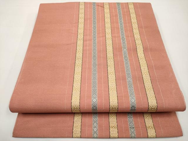 平和屋着物*夏物 本場筑前博多織 八寸名古屋帯 紗献上 正絹 逸品 CABJ5972tx|平和屋