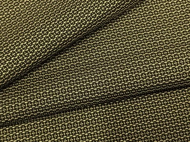 平和屋着物●上質な紬　亀甲柄　正絹　逸品　未使用　AABI1559fy｜平和屋