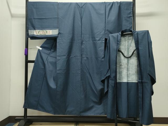 長閑やかさ屋御召しもの●成人男性 大島紬 合奏団 100亀甲 総端っこ 証紙付き添い人 正絹 珠玉 未当てはめる CABD8908gh