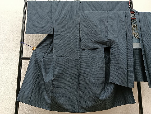 楽天市場】平和屋着物○男性 本場大島紬 アンサンブル 割り込み絣 正絹  