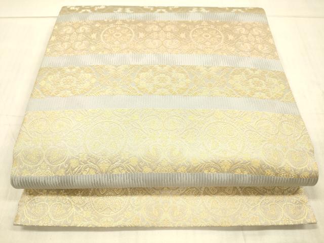 B68 正絹 西陣織 箔屋清兵衛 名物裂文様 六通袋帯 着物 楽天市場】平和屋着物○西陣織 陰山織物謹製 箔屋清兵衛 六通柄