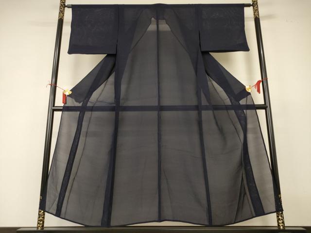 長閑やかさ屋お召しもの＊夏物 色無地 絽 褐返色 正絹 珠玉 AABJ2427jd