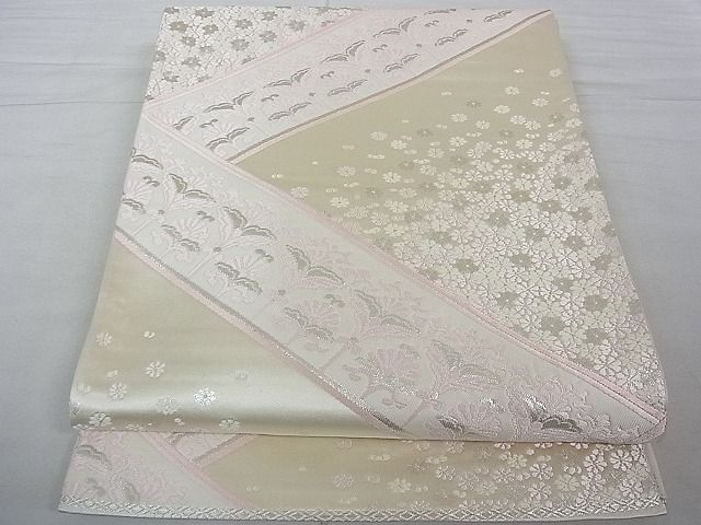 楽天市場】平和屋着物□六通柄袋帯 唐織 鏡裏花文 黒地 金銀糸 逸品 n