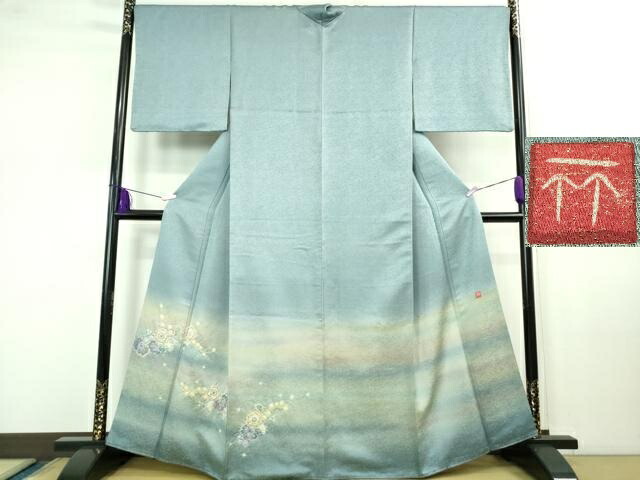 楽天市場】平和屋着物○本加賀友禅作家 毎田健治 訪問着 能面 人物文