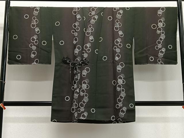 平和屋着物∞道中着 霞雪輪文 ロング丈 正絹 逸品 未使用 CABE4828ua|平和屋