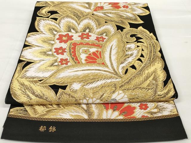 O0896 美品 逸品 セミフォーマル まいづる いわれ帯 正絹 袋帯 O0896 美品 逸品 セミフォーマル まいづる いわれ帯 正絹 袋帯 O0896