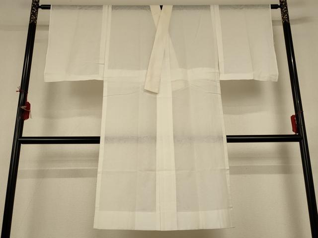 長閑やかさ屋御召しもの＊夏物 長襦袢 芝葉紋紗 白いこと AABH9494jd
