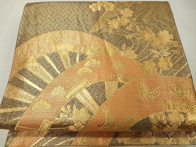 平和屋着物◎本綾佐賀錦 伝統工芸品産業功労者 岡野武