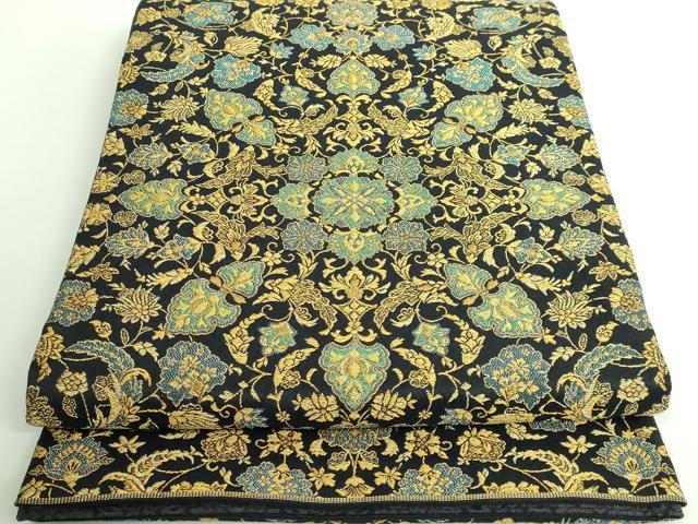 O0896 美品 逸品 セミフォーマル まいづる いわれ帯 正絹 袋帯 O0896 美品 逸品 セミフォーマル まいづる いわれ帯 正絹 袋帯 O0896