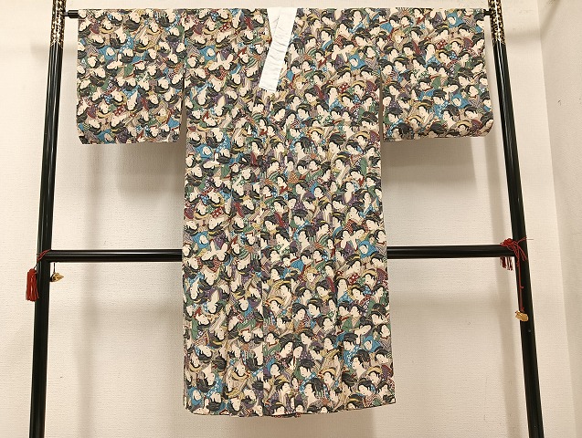 平和屋着物●岡重 百美人 長襦袢 無双仕立て 正絹 逸品 AABH3874ph|平和屋