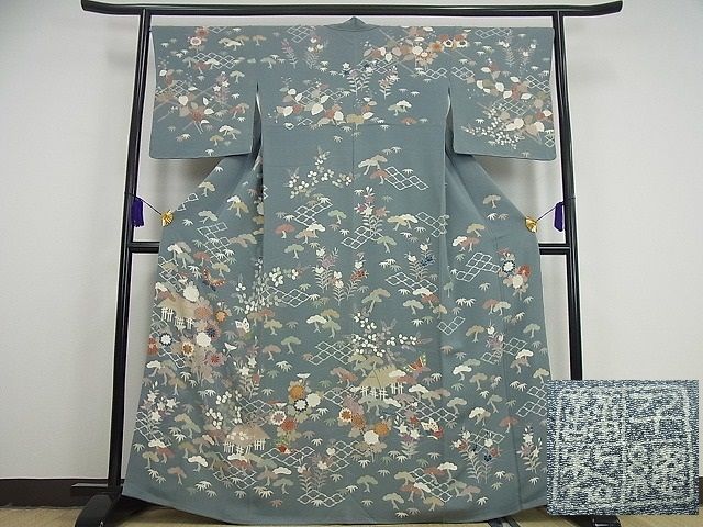 楽天市場】平和屋着物□本場大島紬 風景文 正絹 逸品 CAAQ5387kb : 平和屋 