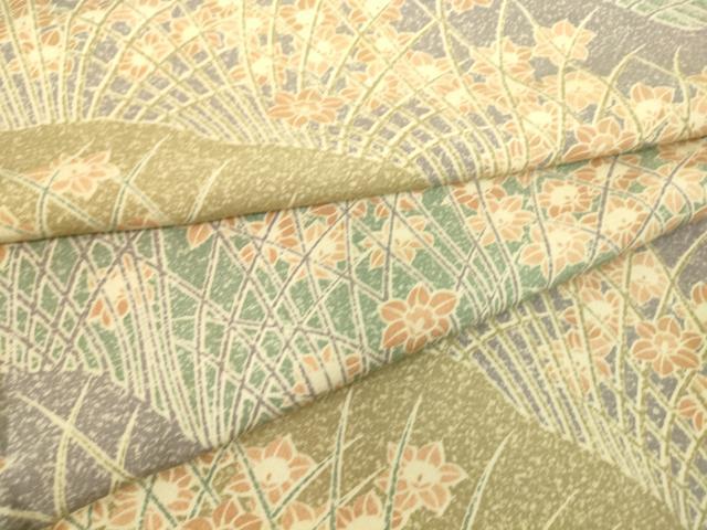 楽天市場】平和屋着物▽上質な小紋 単衣 紗袷 紗×絽 枝花文 正絹 逸品