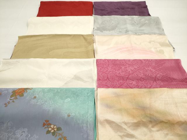 平和屋着物★和装小物 帯揚げ10枚セット 正絹 逸品 DABC5634xg|平和屋