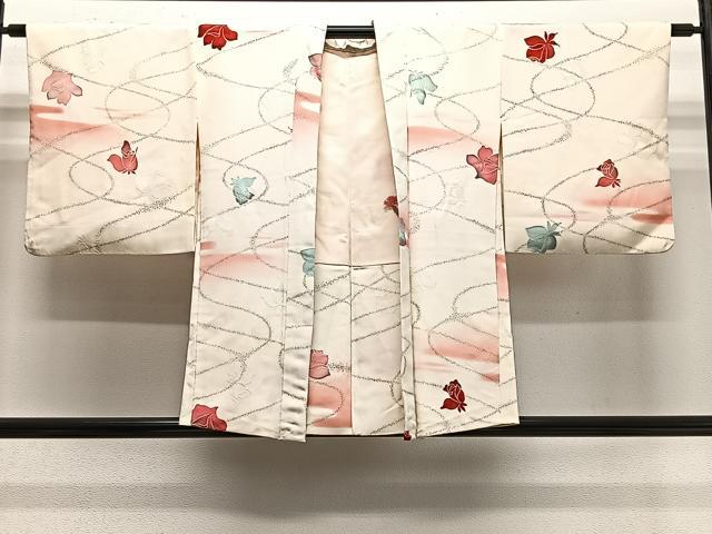平和屋着物#羽織 地紋起こし 舞花文 正絹 逸品 CABG3652ua|平和屋