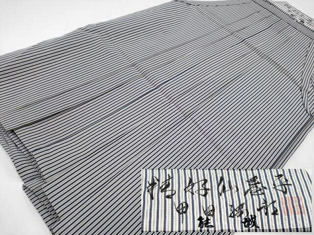 楽天市場】平和屋本店□極上 男性 人間国宝 甲田綏郎 精好仙台平  