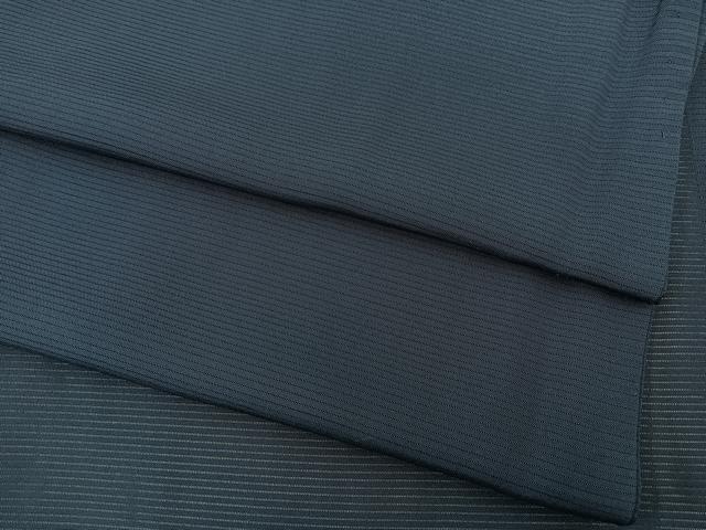 平和屋着物＊夏物 色無地 絽 紺青色 正絹 逸品 CAAU8932gh