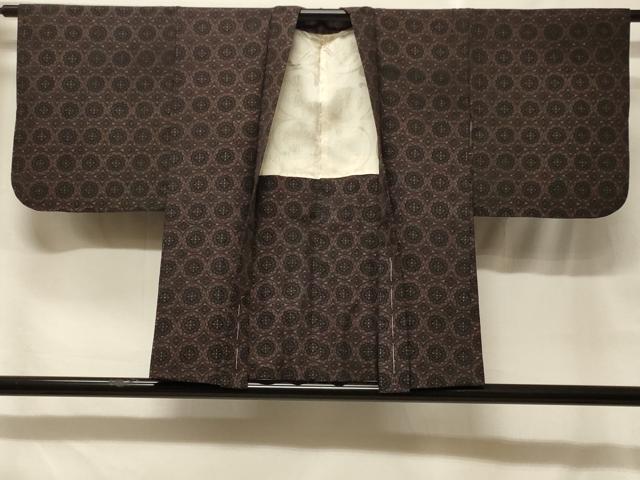 長閑やかさ屋御召しもの＃羽織 花丸文 正絹 珠玉 未当てはめる CABF1587インチ