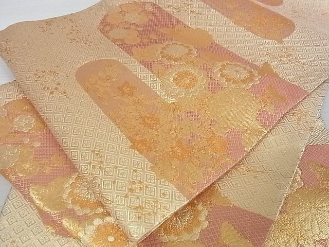 楽天市場】平和屋着物□佐賀錦 六通柄袋帯 飛翔鶴文 金銀糸 正絹 逸品