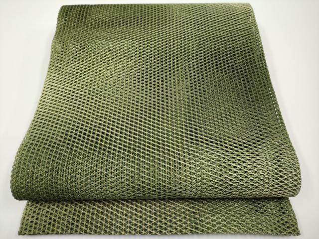 長閑やかさ屋お召しもの＊夏物 八寸名古屋帯 霞文 正絹 珠玉 CABH6174tx