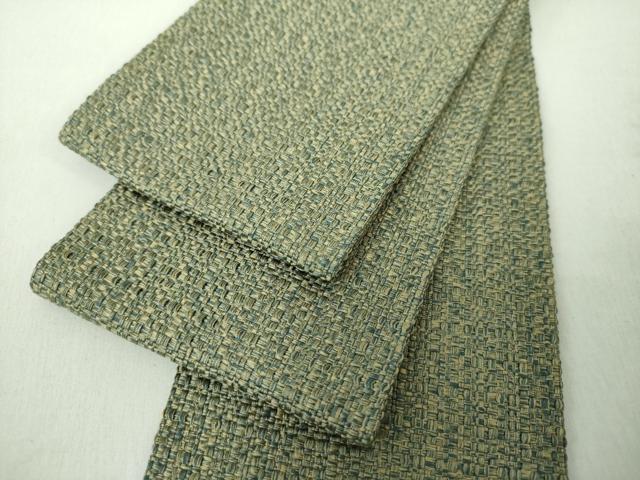 平和屋着物●男性　角帯　霞文　正絹　逸品　DABE5278ps｜平和屋
