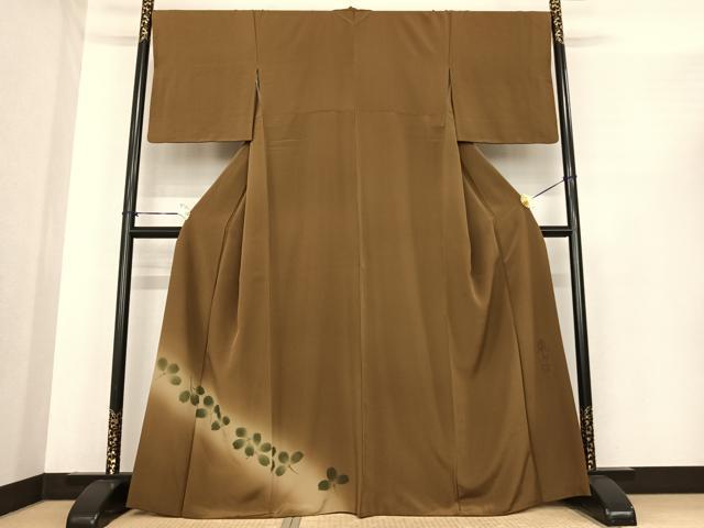 平和屋着物●瀬戸嵐山　訪問着　舞花文　暈し染め　正絹　逸品　AABF0263fy｜平和屋