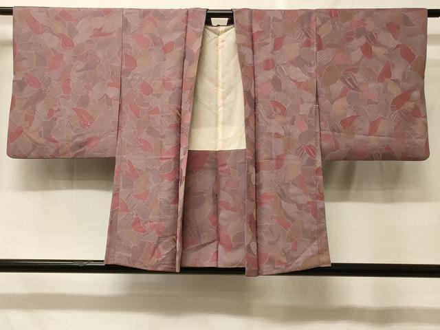 長閑やかさ屋御召しもの＃羽織 地紋起こし 南天文学 正絹 珠玉 CABF8981インチ
