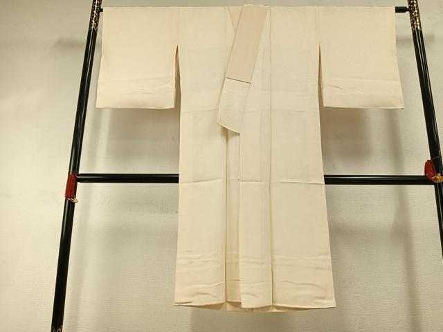 長閑やかさ屋御召しもの●長襦袢 無双仕立てもの 箔散らし広告文様 正絹 珠玉 AABI1655fy
