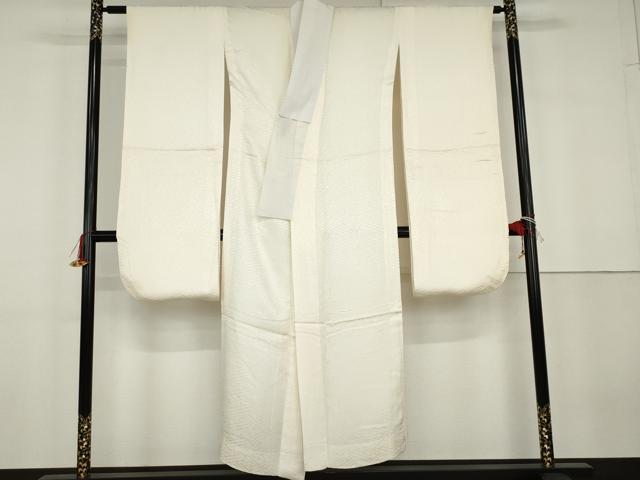 平和屋着物●振袖用長襦袢　無双仕立て　紗綾形地紋　正絹　逸品　AABG7847cs｜平和屋