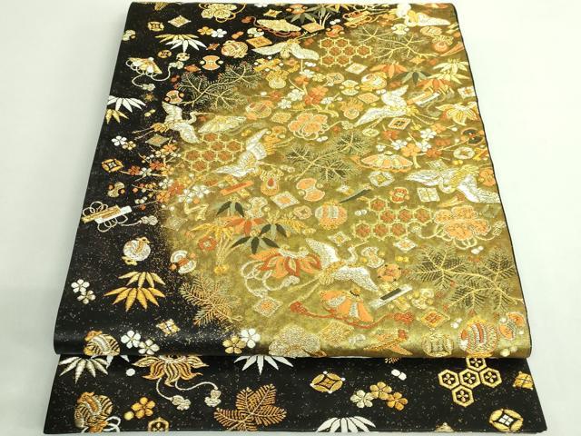 楽天市場】平和屋本店□極上 西陣 河合美術織物謹製 六通柄袋帯 唐織