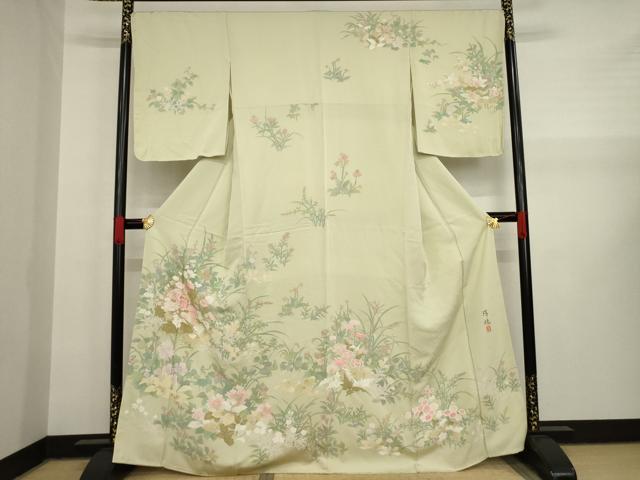 楽天市場】平和屋本店□極上 水蝋染技法 画家 津田瑞穂 訪問着 昇り龍