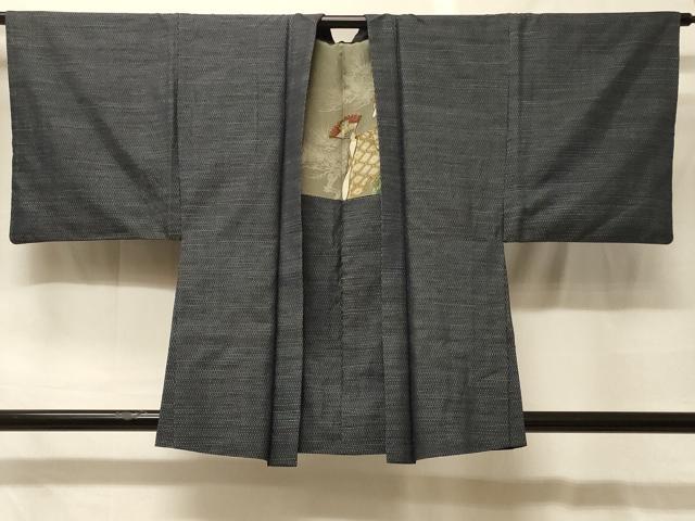 平和屋着物#男性 本場大島紬 羽織 80亀甲 総詰め 正絹 逸品 CABG8030in|平和屋