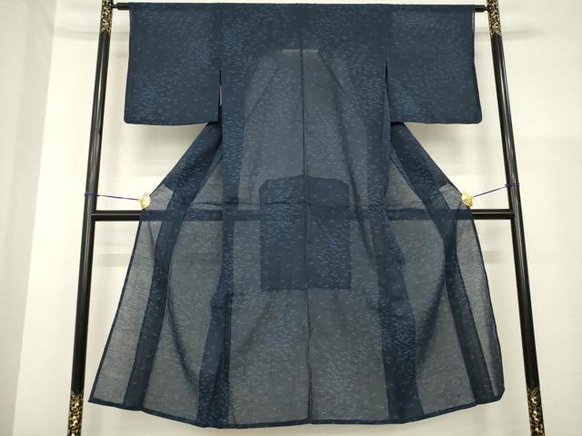 長閑やかさ屋御召しもの＊夏物 小紋 蜻蛉 トンボ AABH2090ck