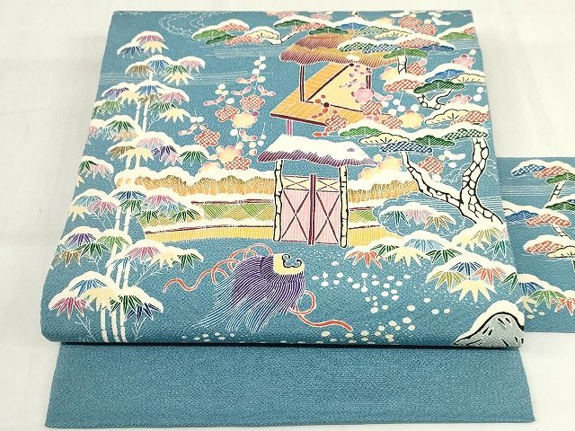 楽天市場】平和屋-こころ店□極上 西陣 川島織物 九寸名古屋帯 いちご