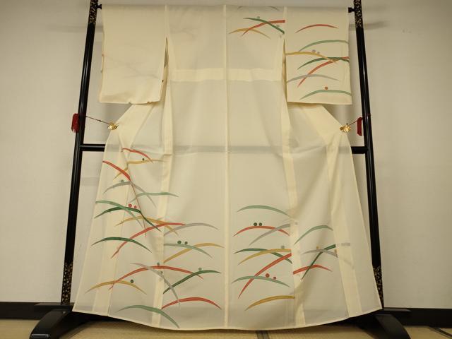 平和屋着物＊夏物 訪問着 絽 芝文 正絹 逸品 AABD4649jd｜平和屋