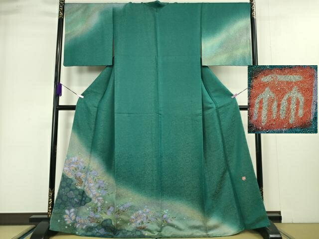 楽天市場】平和屋本店□最高級 久保田一竹 幻の辻が花 訪問着 暈し染め