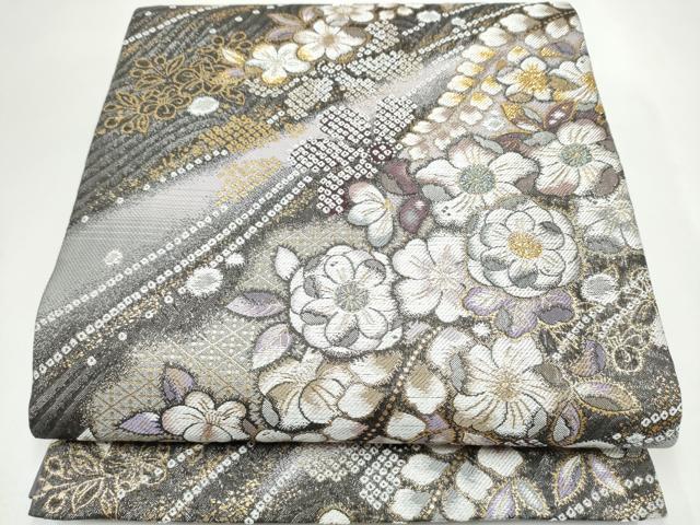 平和屋着物●六通柄袋帯 辻が花 金銀糸 やまと誂製 正絹 逸品 CABJ8463hy|平和屋