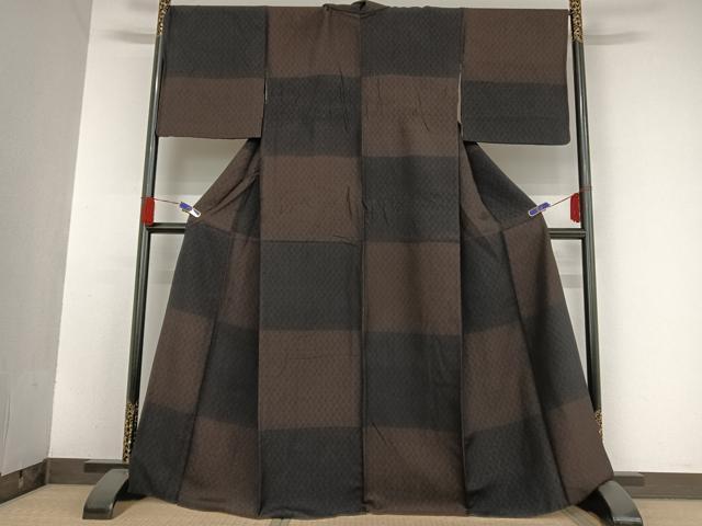 楽天市場】平和屋着物○藍染作家 喜多野良造 訪問着 花蝶唐草文  