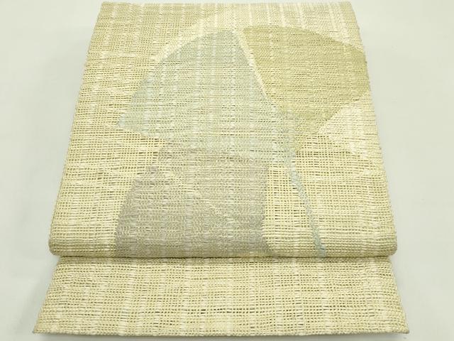 長閑やかさ屋お召しもの＊夏物 八寸名古屋帯 鴨脚樹 正絹 珠玉 CABH5823rv