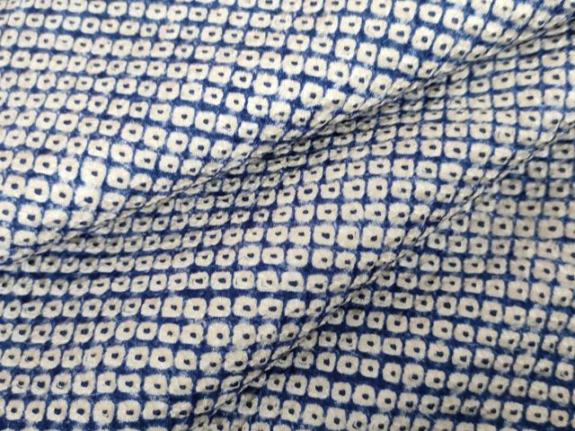 平和屋着物●本疋田絞り　小紋　総絞り　正絹　逸品　AABH3774cs｜平和屋
