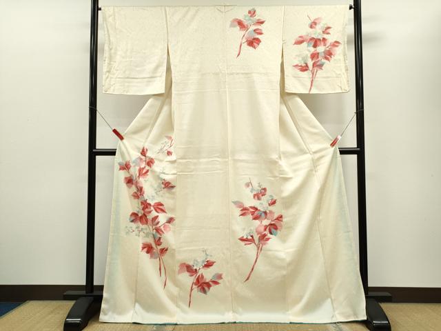 平和屋着物▽色留訪問着 作家物 霞文 暈し染め 仮